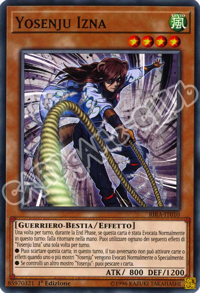 RIRA-IT010 Yosenju Izna comune 1a Edizione (IT) -NEAR MINT-