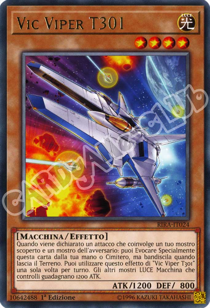 RIRA-IT024 Vic Viper T301 rara 1a Edizione (IT) -NEAR MINT-