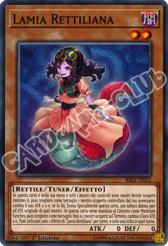 RIRA-IT025 Lamia Rettiliana comune 1a Edizione (IT) -NEAR MINT-