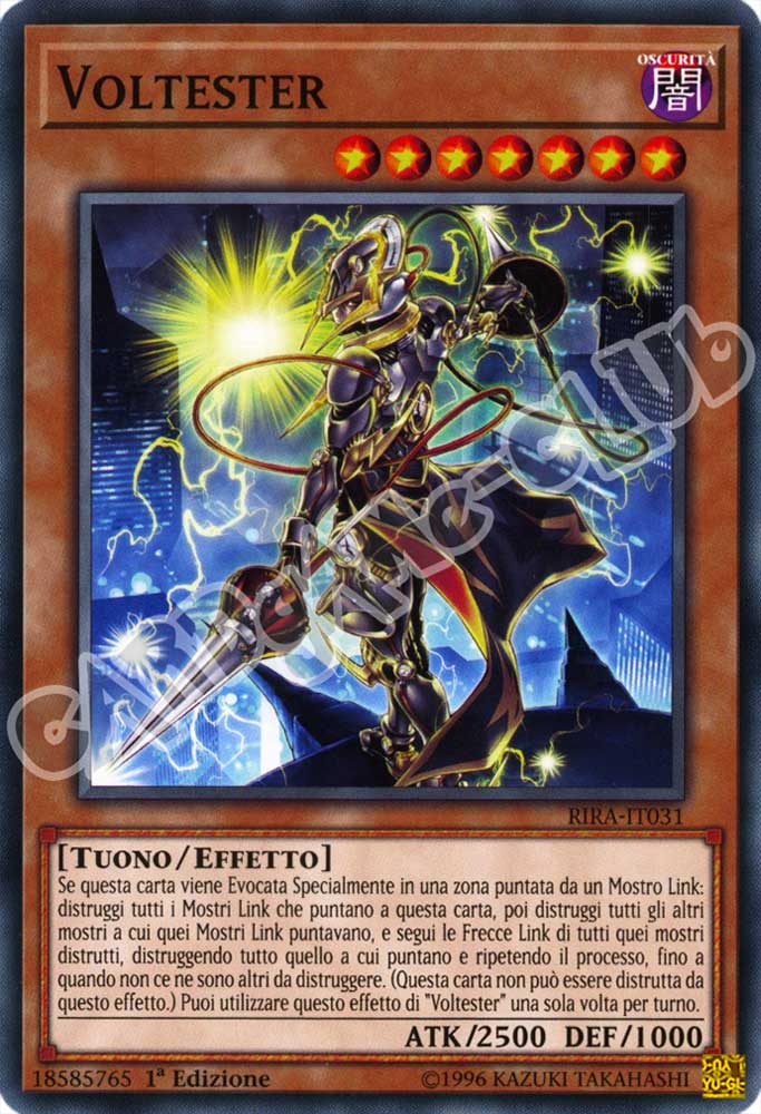 RIRA-IT031 Voltester comune 1a Edizione (IT) -NEAR MINT-