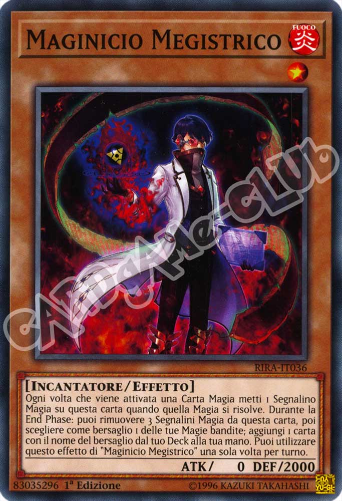 RIRA-IT036 Maginicio Megistrico comune 1a Edizione (IT) -NEAR MINT-