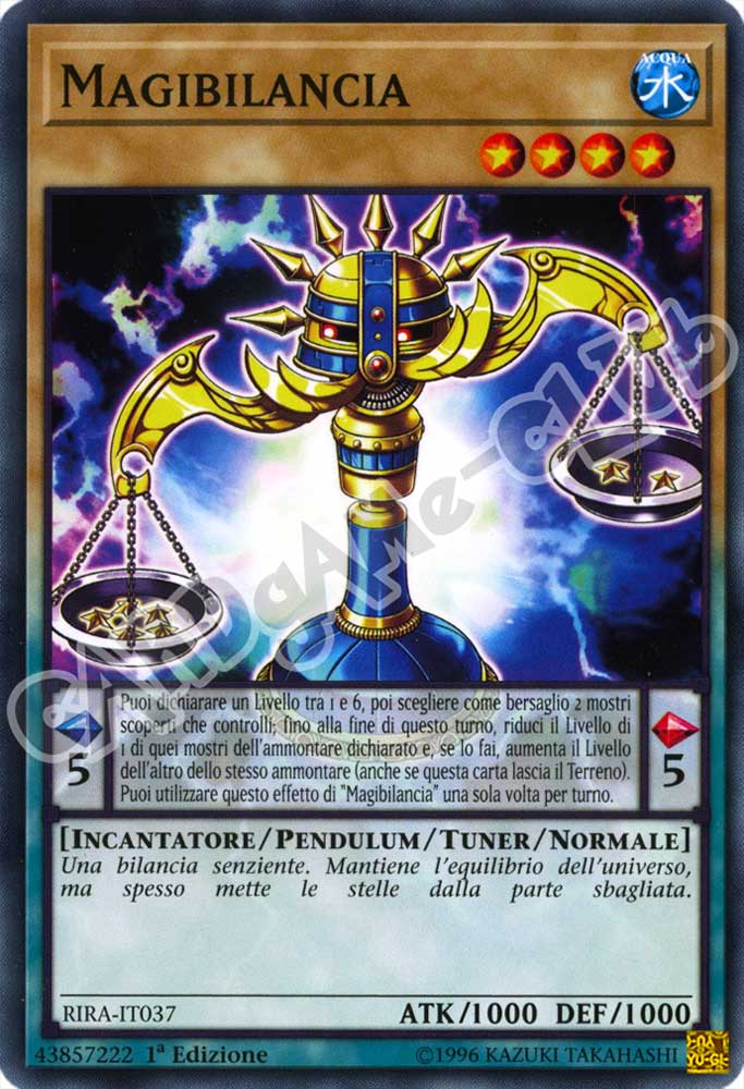RIRA-IT037 Magibilancia comune 1a Edizione (IT) -NEAR MINT-