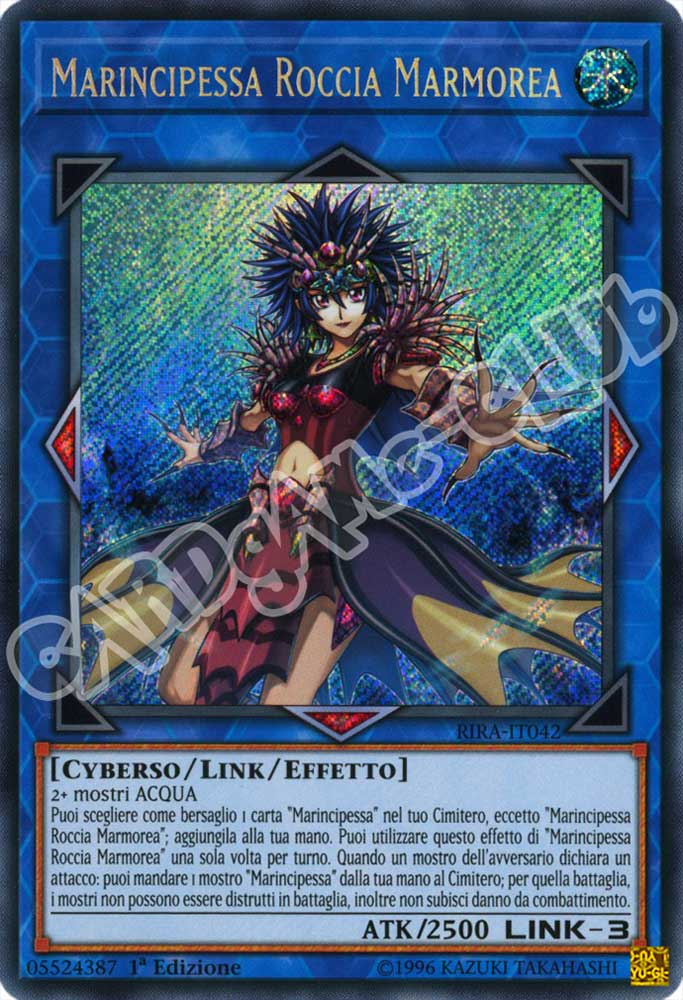 RIRA-IT042 Marincipessa Roccia Marmorea rara segreta 1a Edizione (IT) -NEAR MINT-