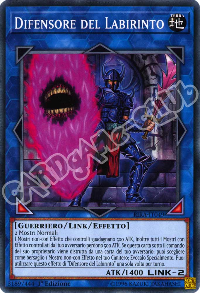 RIRA-IT049 Difensore del Labirinto comune 1a Edizione (IT) -NEAR MINT-