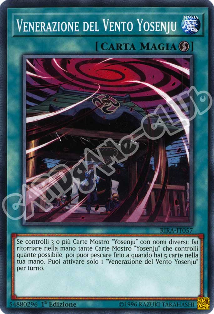 RIRA-IT057 Venerazione del Vento Yosenju comune 1a Edizione (IT) -NEAR MINT-