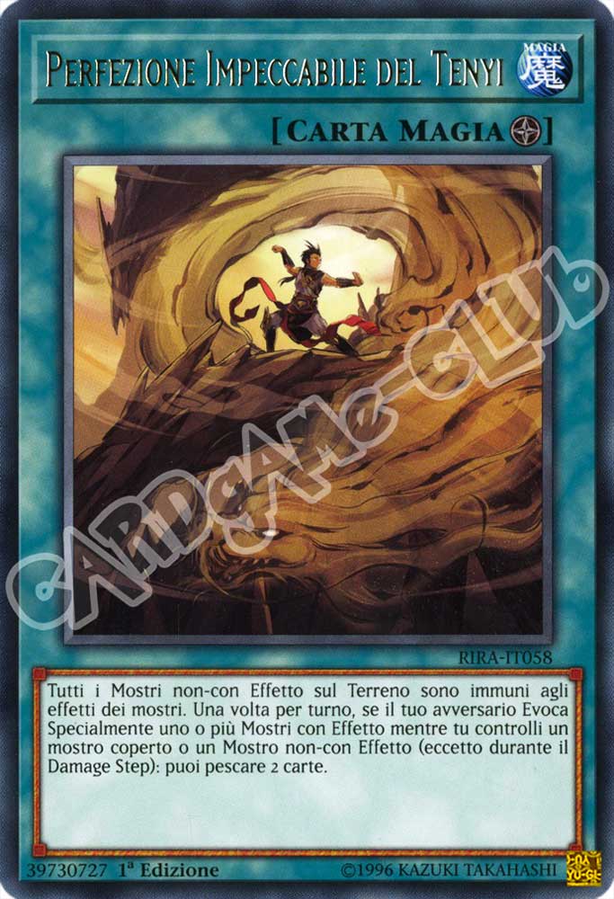 RIRA-IT058 Perfezione Impeccabile del Tenyi rara 1a Edizione (IT) -NEAR MINT-
