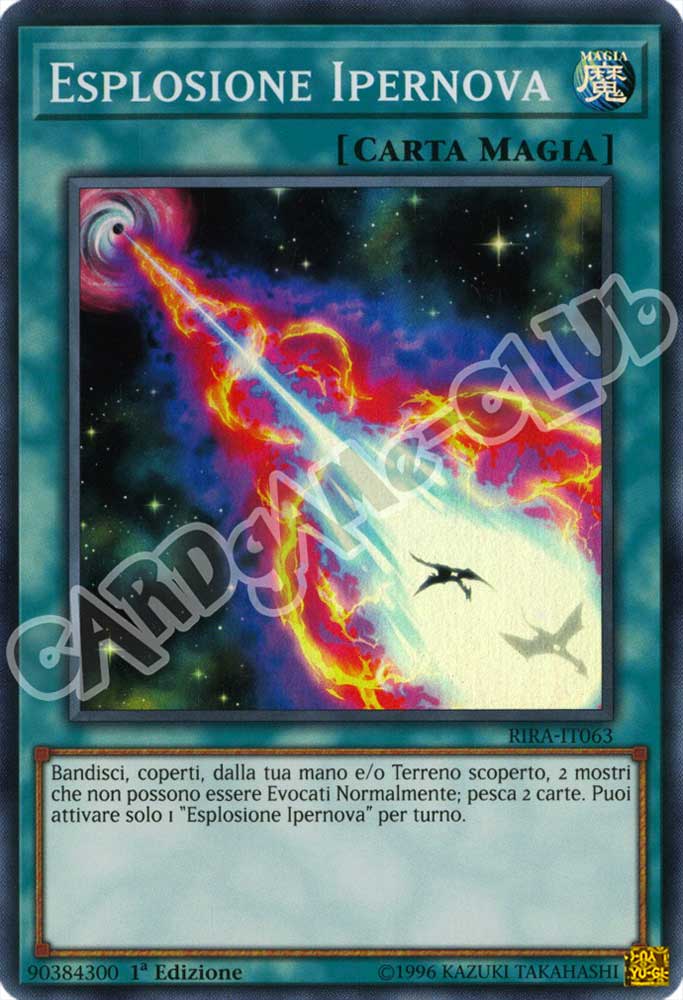 RIRA-IT063 Esplosione Ipernova super rara 1a Edizione (IT) -NEAR MINT-