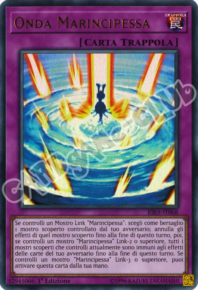 RIRA-IT068 Onda Marincipessa ultra rara 1a Edizione (IT) -NEAR MINT-