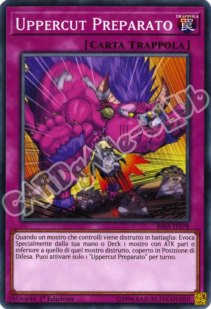 RIRA-IT078 Uppercut Preparato comune 1a Edizione (IT) -NEAR MINT-