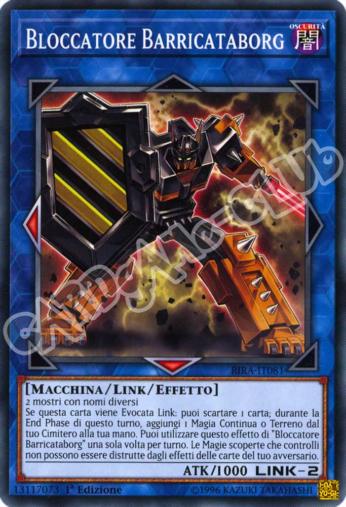 RIRA-IT081 Bloccatore Barricataborg comune 1a Edizione (IT) -NEAR MINT-