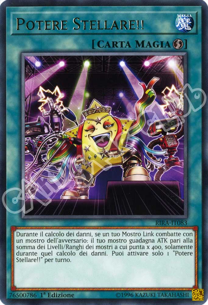 RIRA-IT083 Potere Stellare!! rara 1a Edizione (IT) -NEAR MINT-