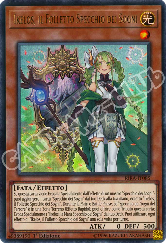 RIRA-IT085 Ikelos, il Folletto Specchio dei Sogni ultra rara 1a Edizione (IT) -NEAR MINT-