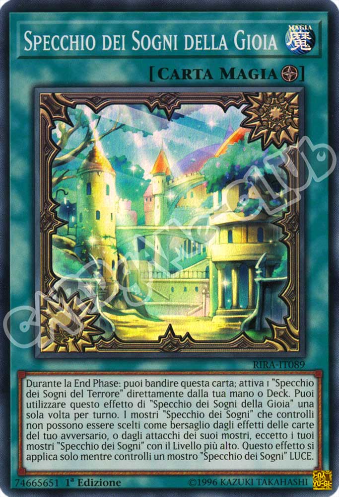 RIRA-IT089 Specchio dei Sogni della Gioia super rara 1a Edizione (IT) -NEAR MINT-