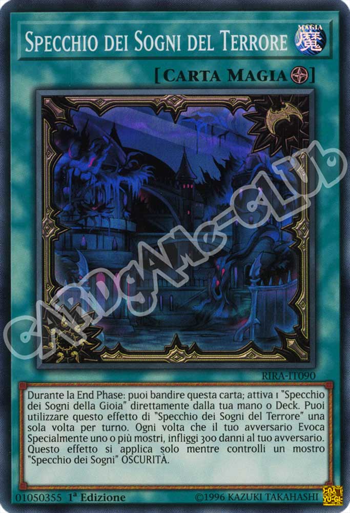 RIRA-IT090 Specchio dei Sogni del Terrore super rara 1a Edizione (IT) -NEAR MINT-