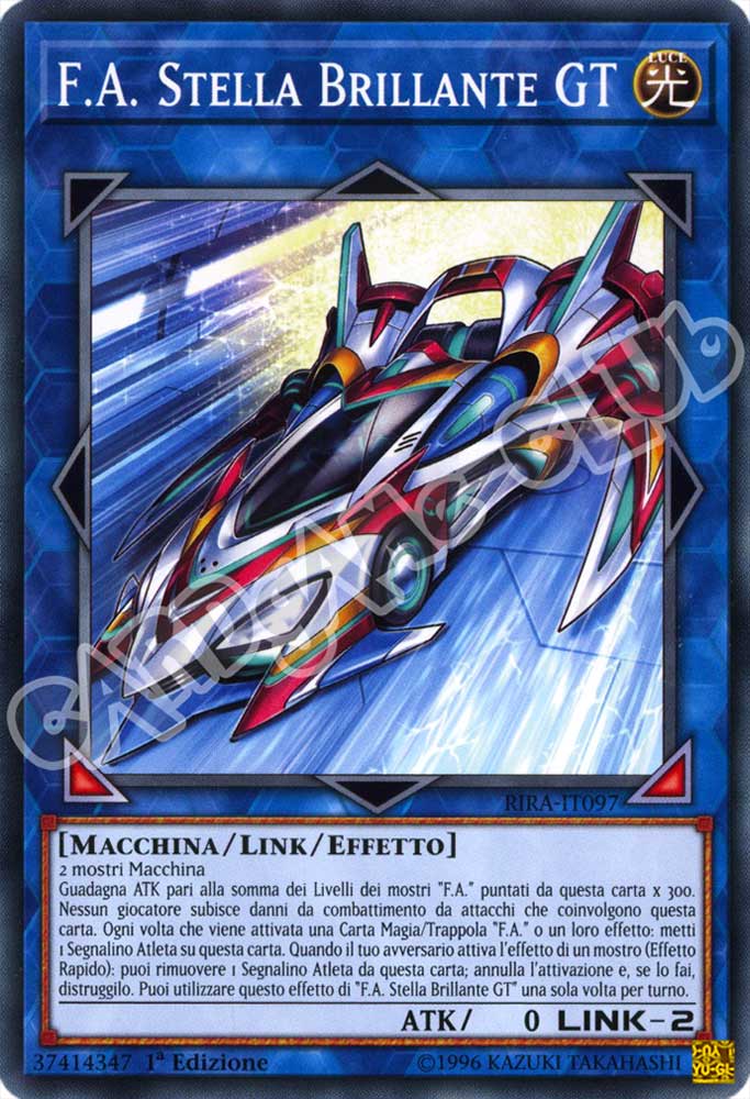 RIRA-IT097 F.A. Stella Brillante GT comune 1a Edizione (IT) -NEAR MINT-