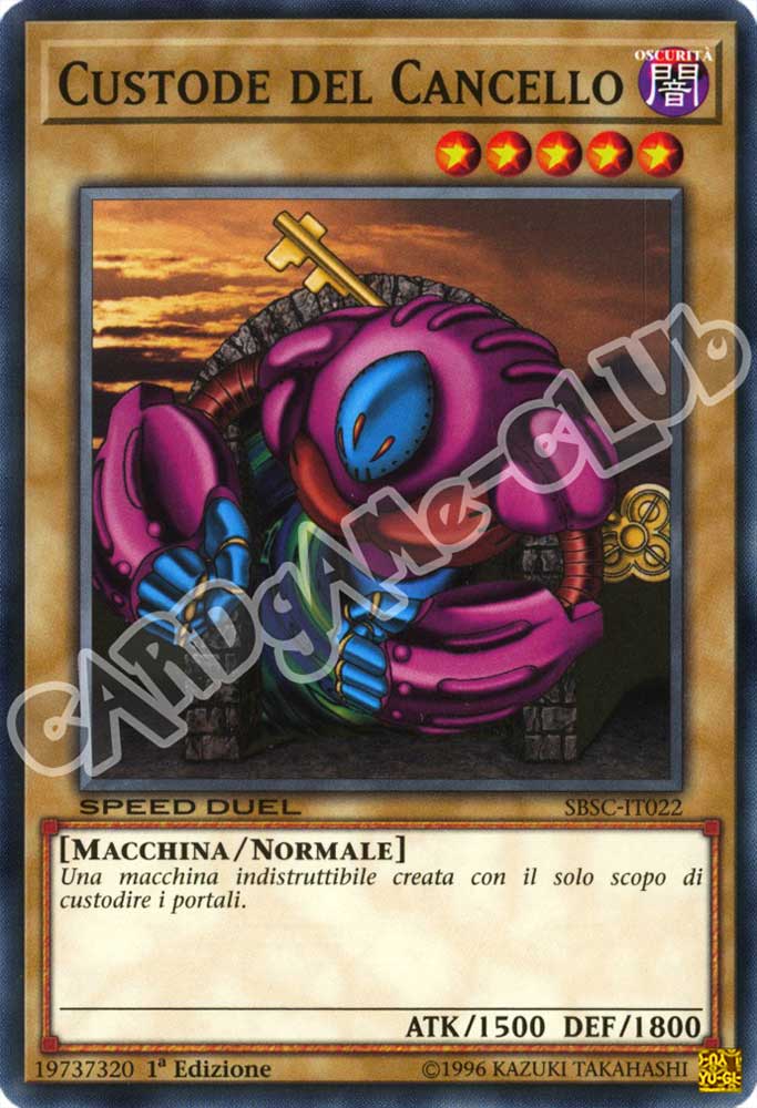 SBSC-IT022 Custode del Cancello comune 1a Edizione (IT) -NEAR MINT-