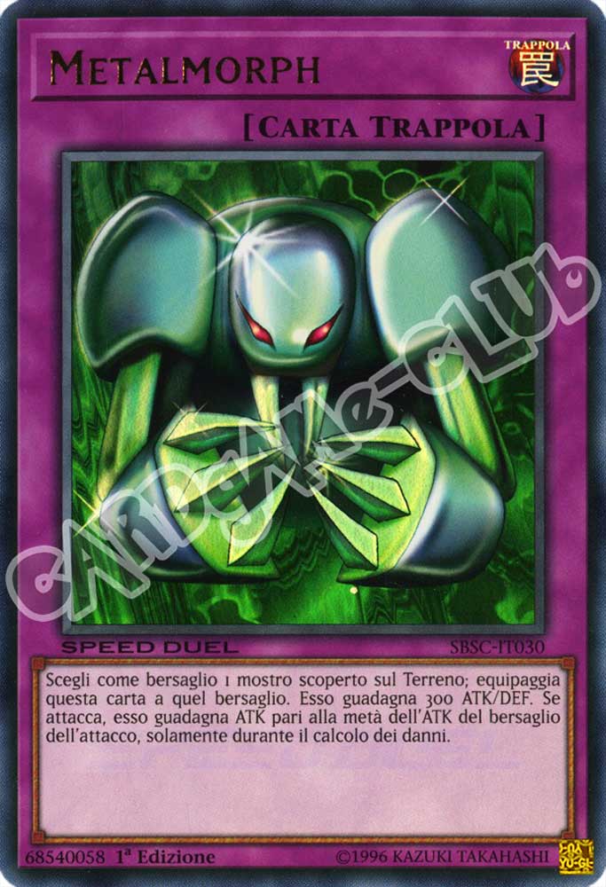 SBSC-IT030 Metalmorph ultra rara 1a Edizione (IT) -NEAR MINT-