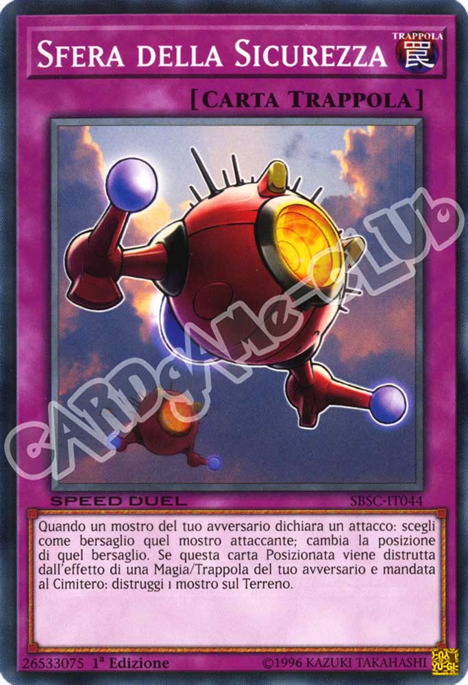SBSC-IT044 Sfera della Sicurezza comune 1a Edizione (IT) -NEAR MINT-