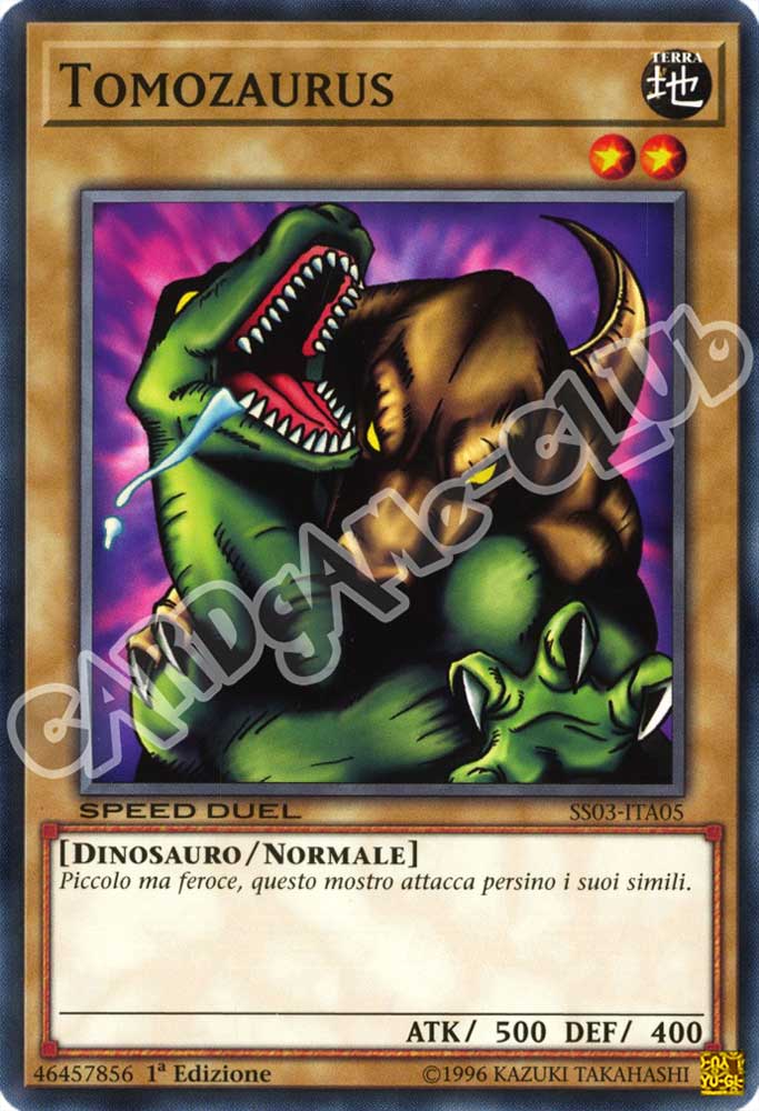 SS03-ITA05 Tomozaurus comune 1a Edizione (IT) -NEAR MINT-