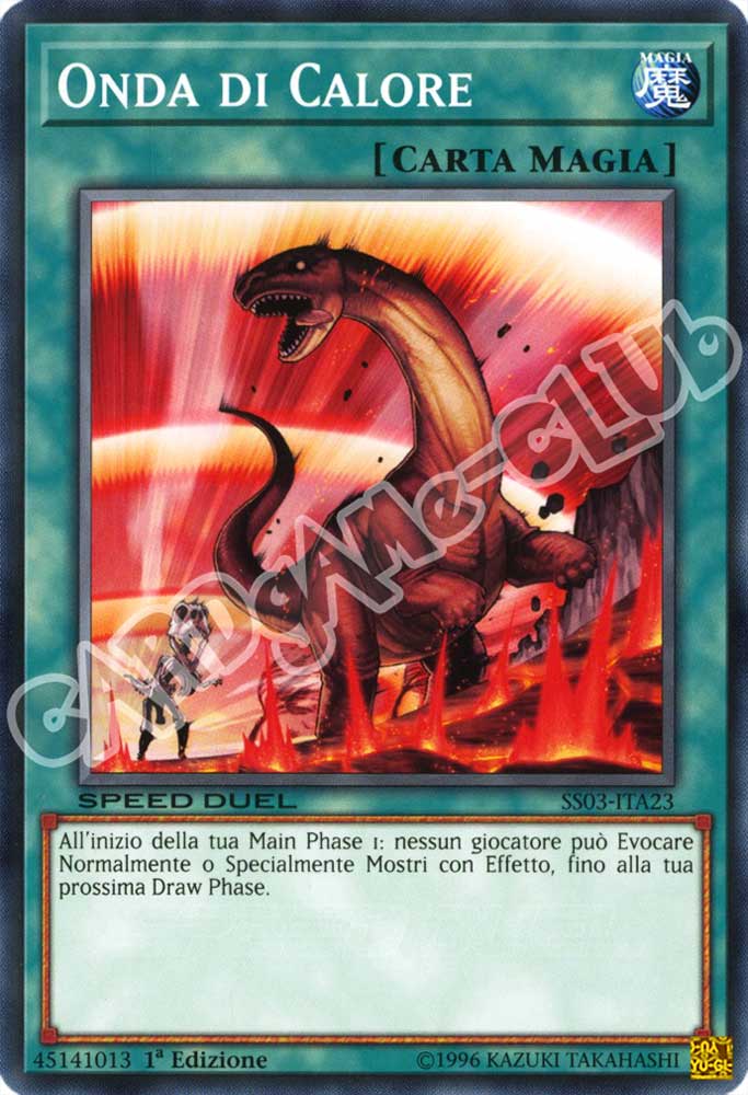 SS03-ITA23 Onda di Calore comune 1a Edizione (IT) -NEAR MINT-