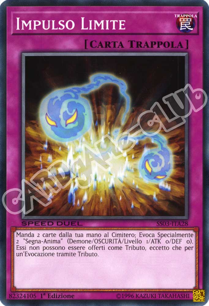SS03-ITA28 Impulso Limite comune 1a Edizione (IT) -NEAR MINT-