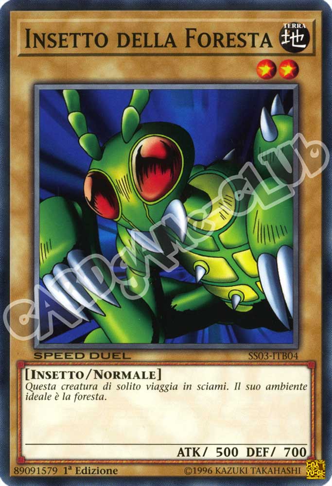SS03-ITB04 Insetto della Foresta comune 1a Edizione (IT) -NEAR MINT-
