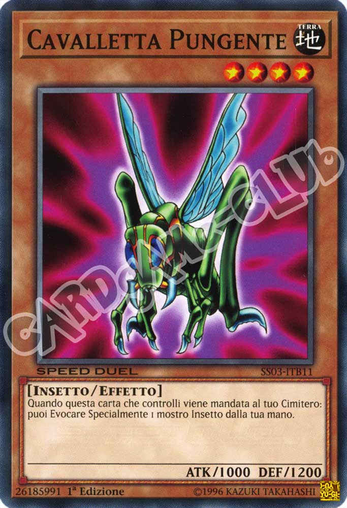 SS03-ITB11 Cavalletta Pungente comune 1a Edizione (IT) -NEAR MINT-