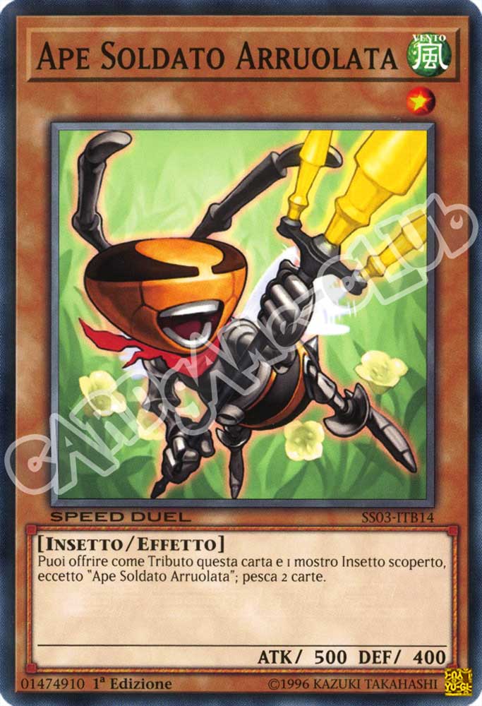 SS03-ITB14 Ape Soldato Arruolata comune 1a Edizione (IT) -NEAR MINT-