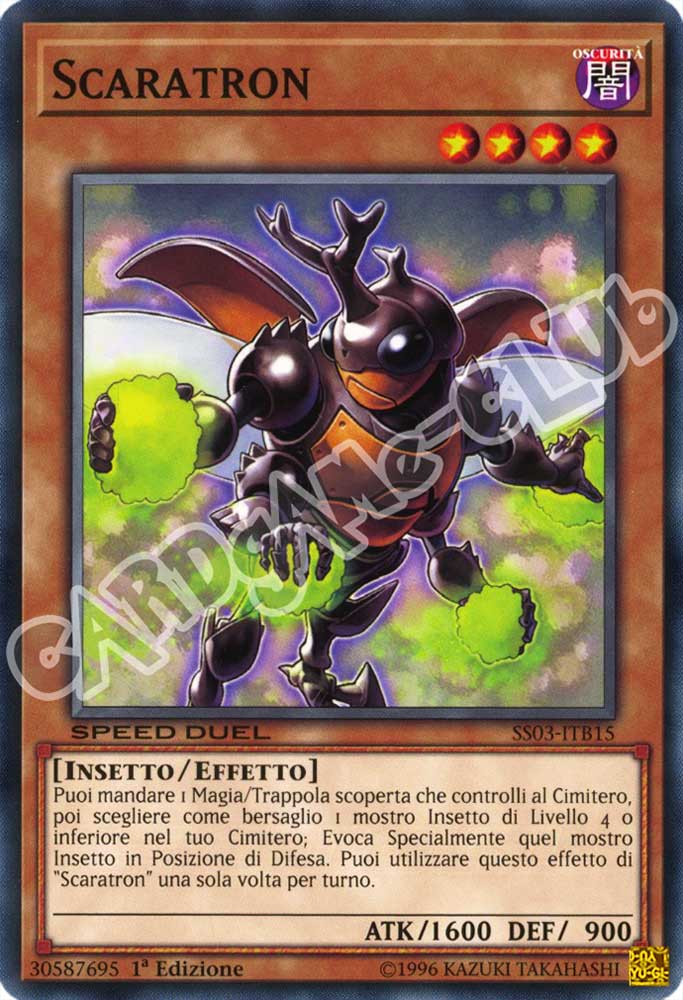 SS03-ITB15 Scaratron comune 1a Edizione (IT) -NEAR MINT-