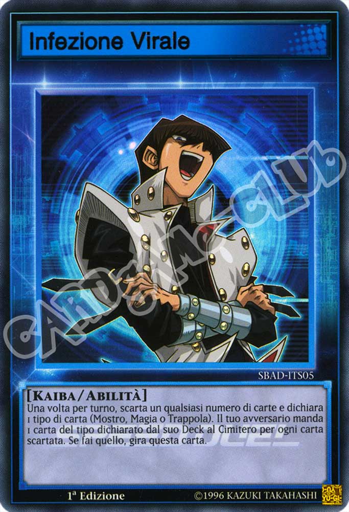 SBAD-ITS05 Infezione Virale ultra rara 1a Edizione (IT) -NEAR MINT-