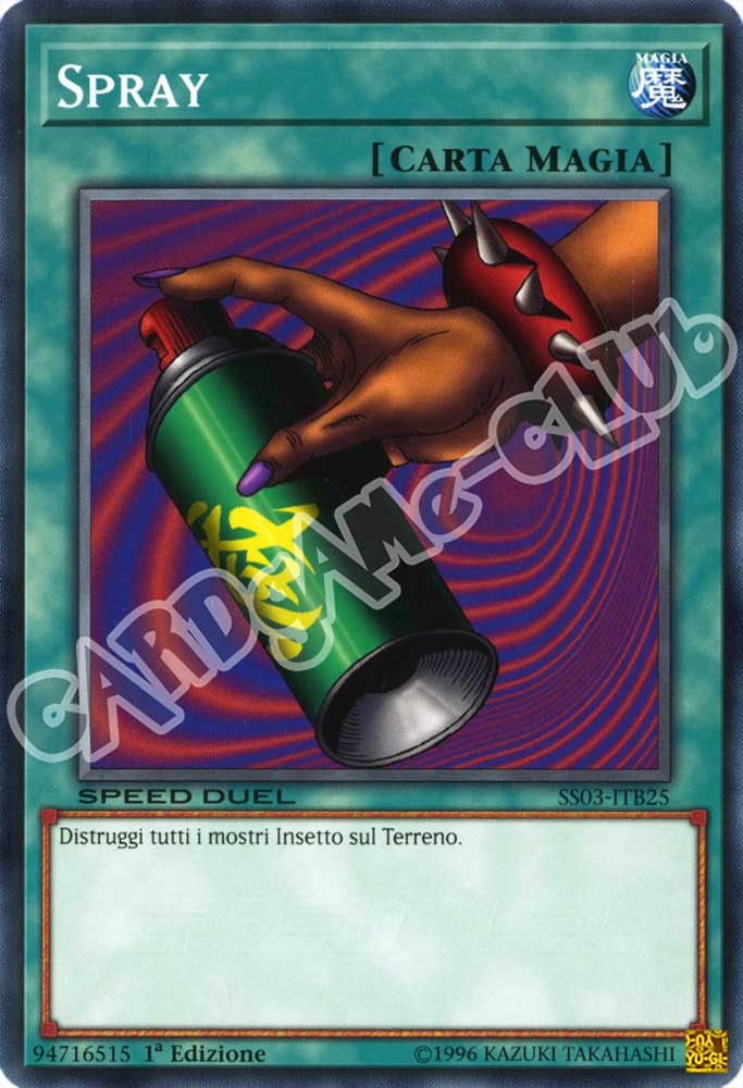 SS03-ITB25 Spray comune 1a Edizione (IT) -NEAR MINT-