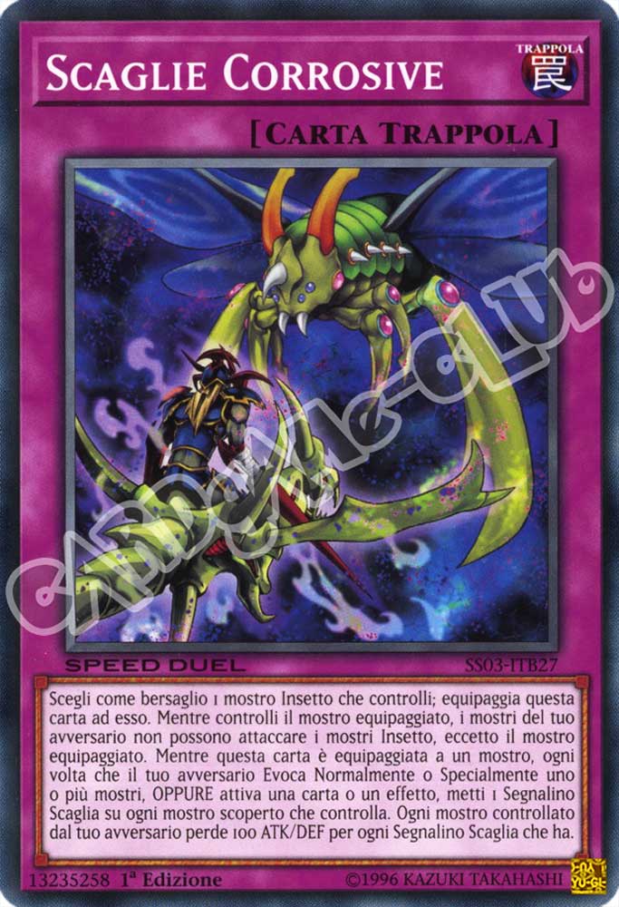 SS03-ITB27 Scaglie Corrosive comune 1a Edizione (IT) -NEAR MINT-