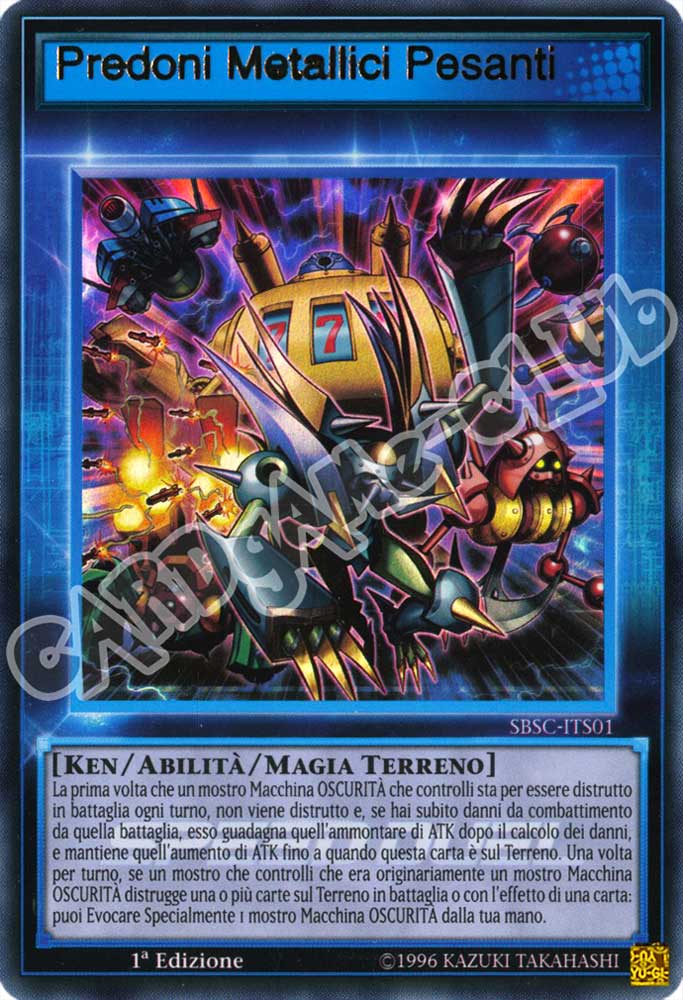 SBSC-ITS01 Predoni Metallici Pesanti ultra rara 1a Edizione (IT) -NEAR MINT-
