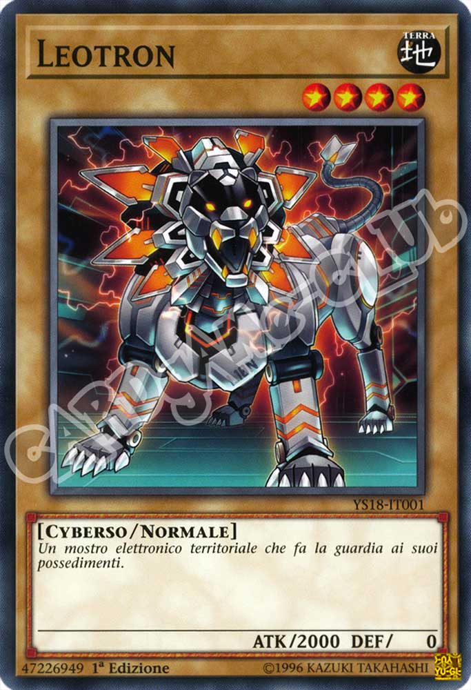 YS18-IT001 Leotron comune 1a Edizione (IT) -NEAR MINT-