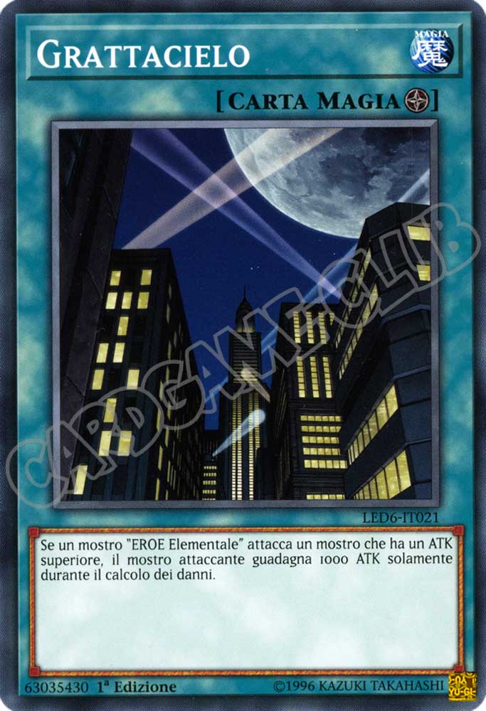 LED6-IT021 Grattacielo comune 1a Edizione (IT) -NEAR MINT-