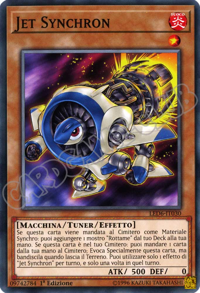 LED6-IT030 Jet Synchron comune 1a Edizione (IT) -NEAR MINT-