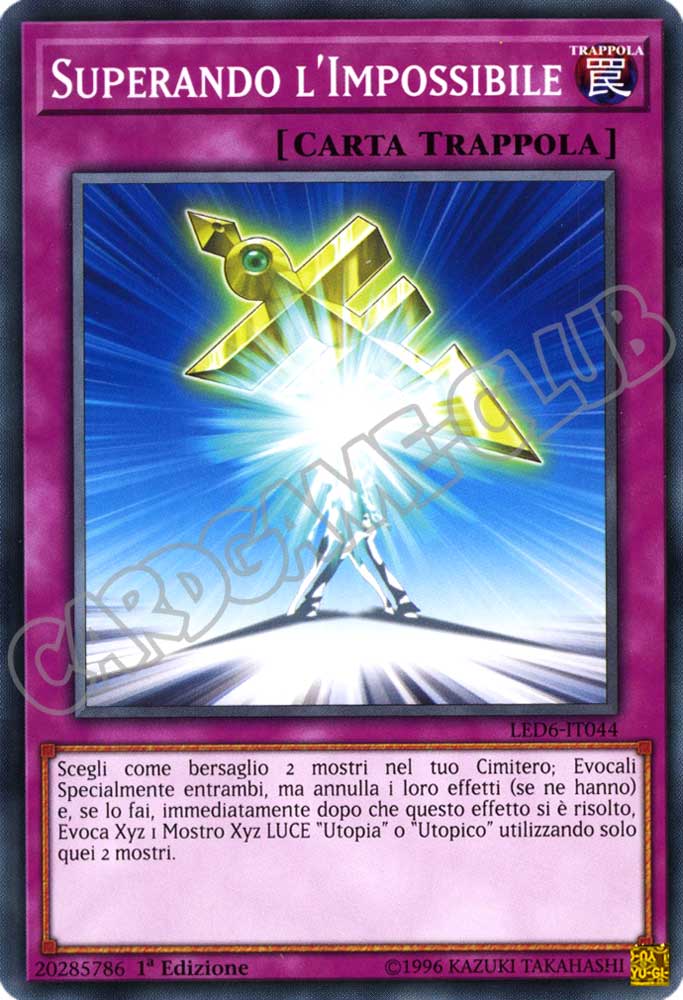 LED6-IT044 Superando l'Impossibile comune 1a Edizione (IT) -NEAR MINT-