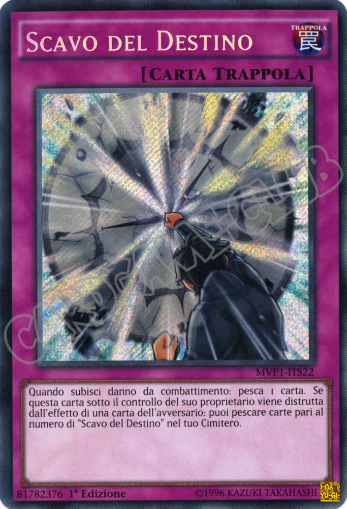 MVP1-ITS22 Scavo del Destino rara segreta 1a Edizione (IT) -NEAR MINT-