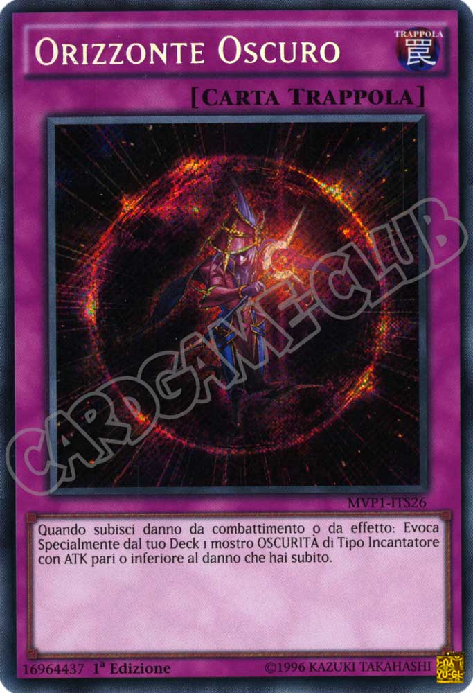 MVP1-ITS26 Orizzonte Oscuro rara segreta 1a Edizione (IT) -NEAR MINT-