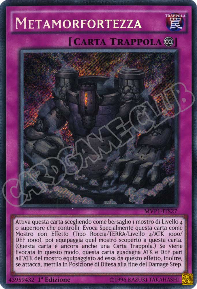 MVP1-ITS27 Metamorfortezza rara segreta 1a Edizione (IT) -NEAR MINT-