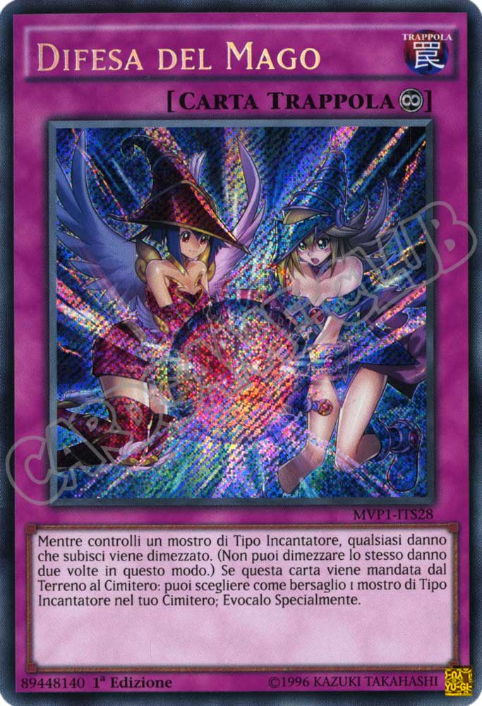 MVP1-ITS28 Difesa del Mago rara segreta 1a Edizione (IT) -NEAR MINT-