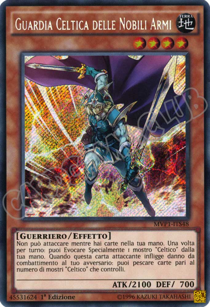 MVP1-ITS48 Guardia Celtica delle Nobili Armi rara segreta 1a Edizione (IT) -NEAR MINT-
