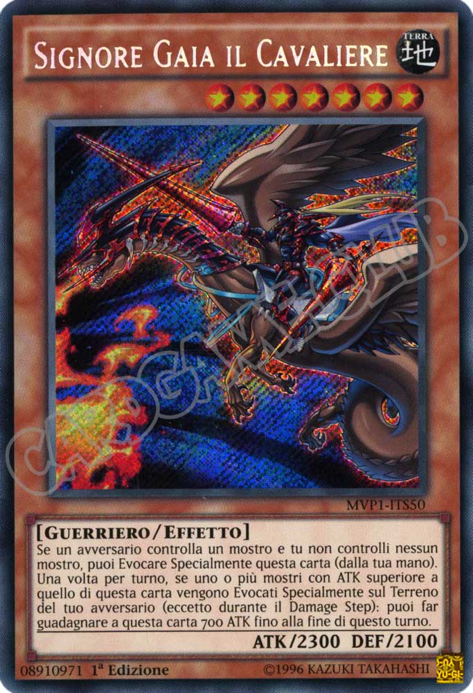 MVP1-ITS50 Signore Gaia il Cavaliere rara segreta 1a Edizione (IT) -NEAR MINT-