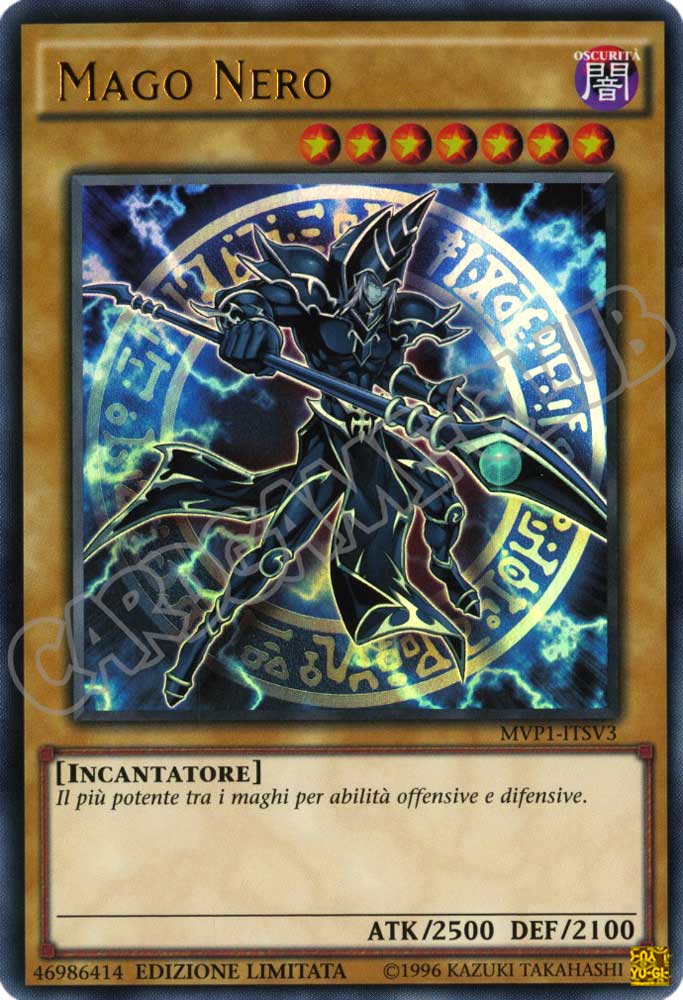 MVP1-ITSV3 Mago Nero ultra rara Edizione Limitata (IT) -NEAR MINT-