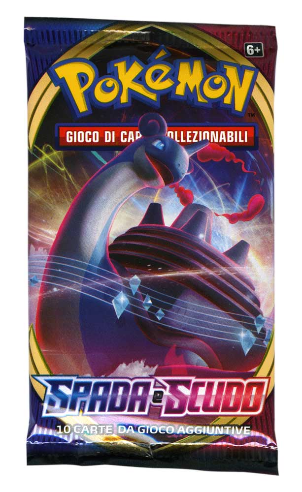 Spada e Scudo busta 10 carte Artwork Lapras VMAX (IT)