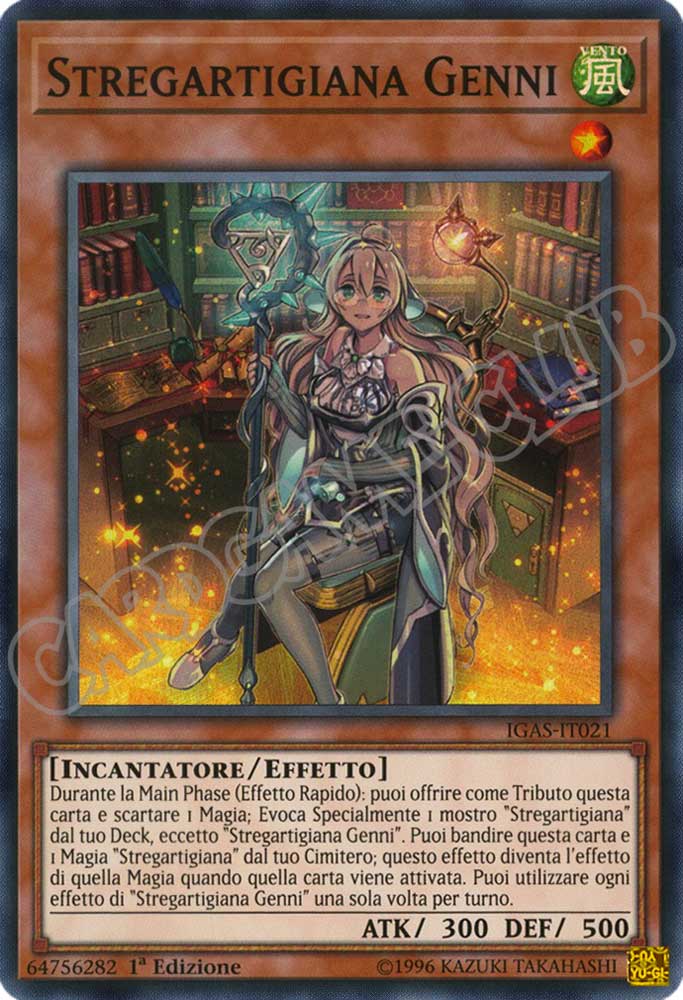 IGAS-IT021 Stregartigiana Genni super rara 1a Edizione (IT) -NEAR MINT-