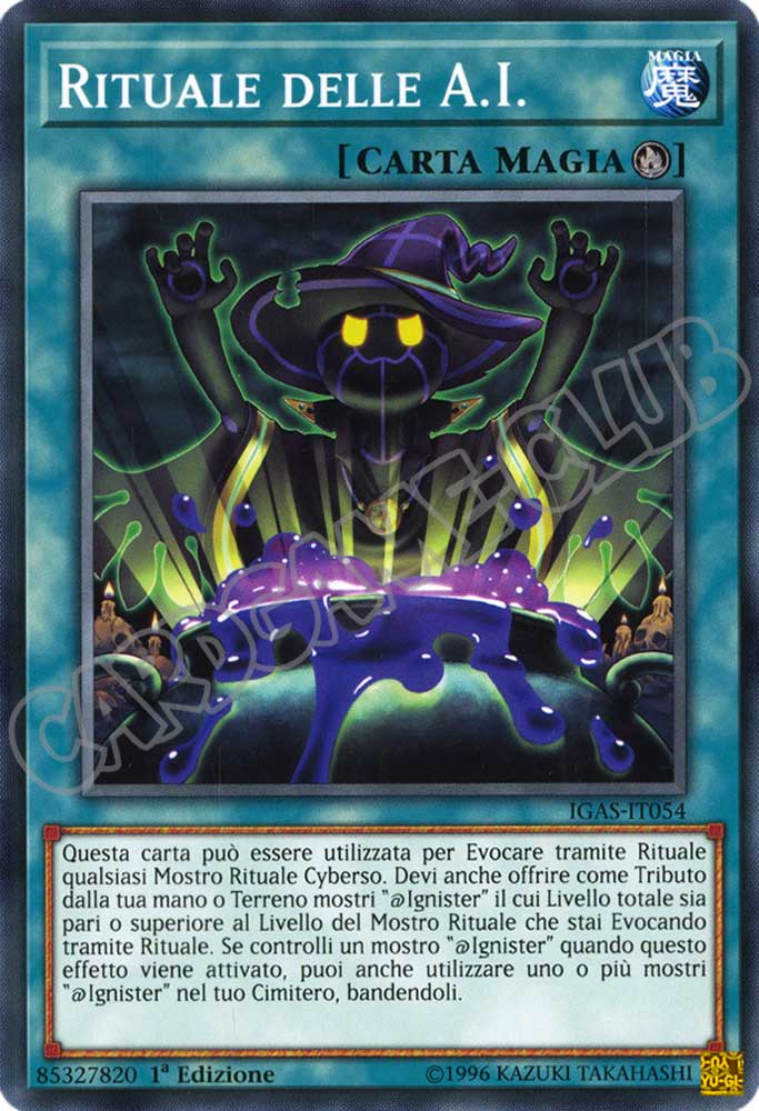IGAS-IT054 Rituale delle A.I. comune 1a Edizione (IT) -NEAR MINT-