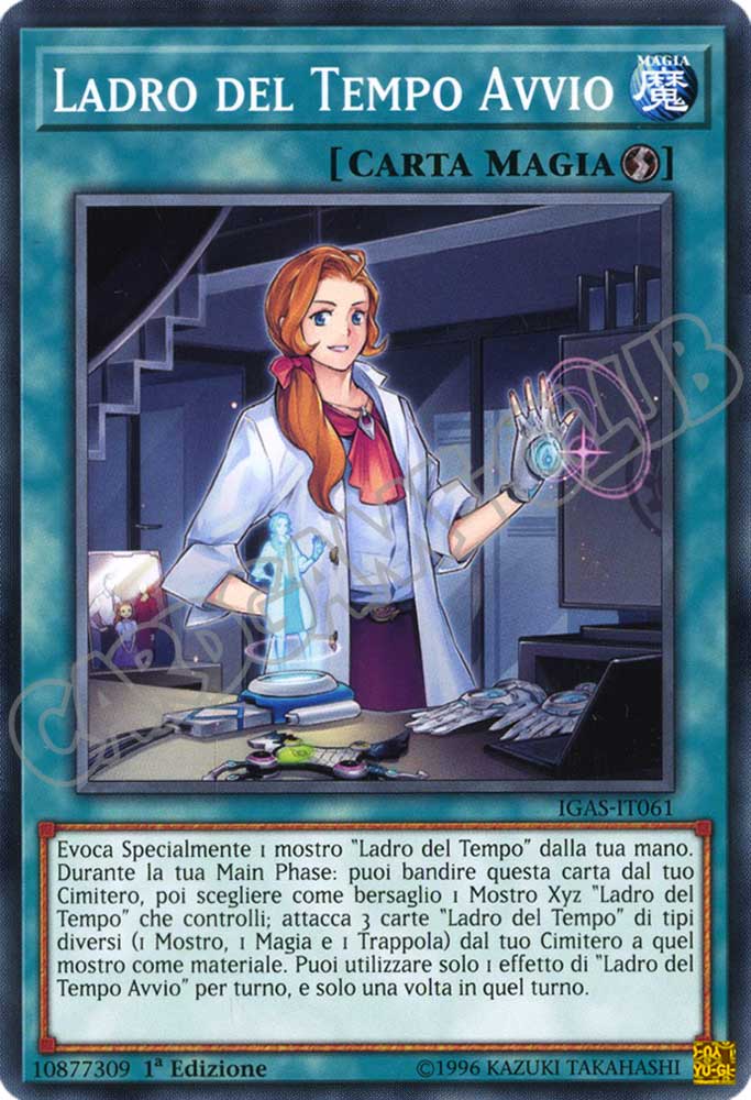 IGAS-IT061 Ladro del Tempo Avvio comune 1a Edizione (IT) -NEAR MINT-