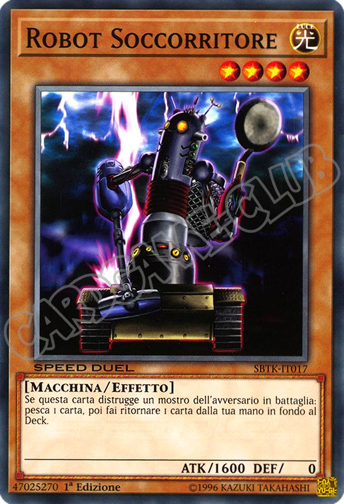 SBTK-IT017 Robot Soccorritore comune 1a Edizione (IT) -NEAR MINT-