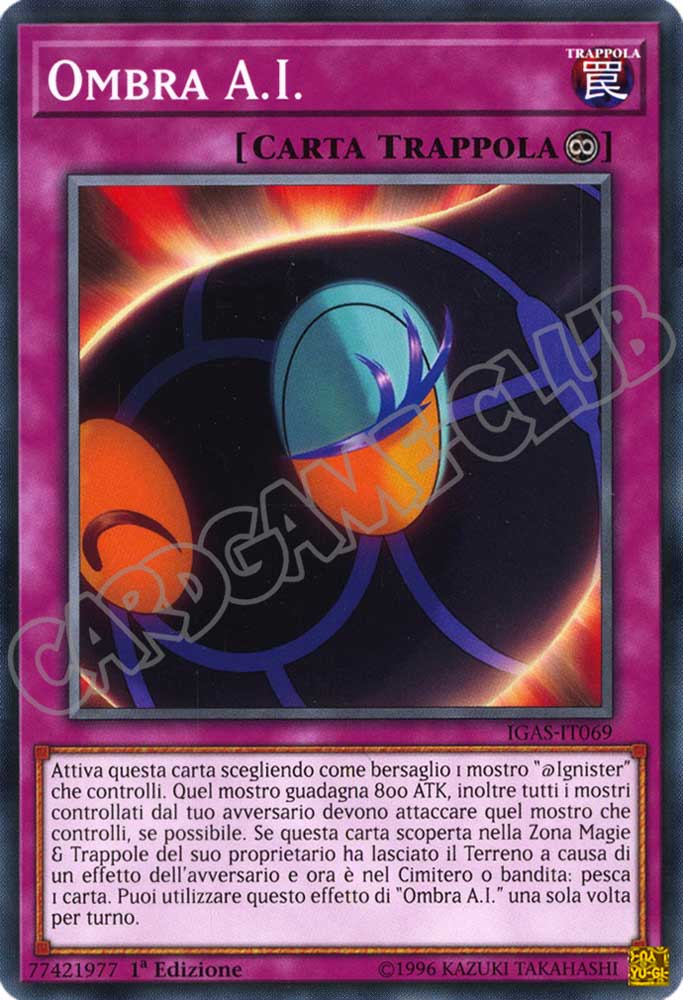 IGAS-IT069 Ombra A.I. comune 1a Edizione (IT) -NEAR MINT-